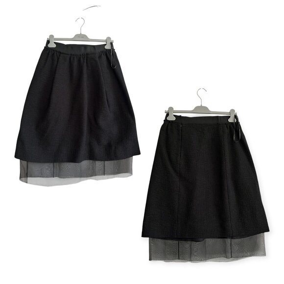 NWT MARC JACOBS Collection black skirt with tulle detail, Size 8 - Picture 16 of 16